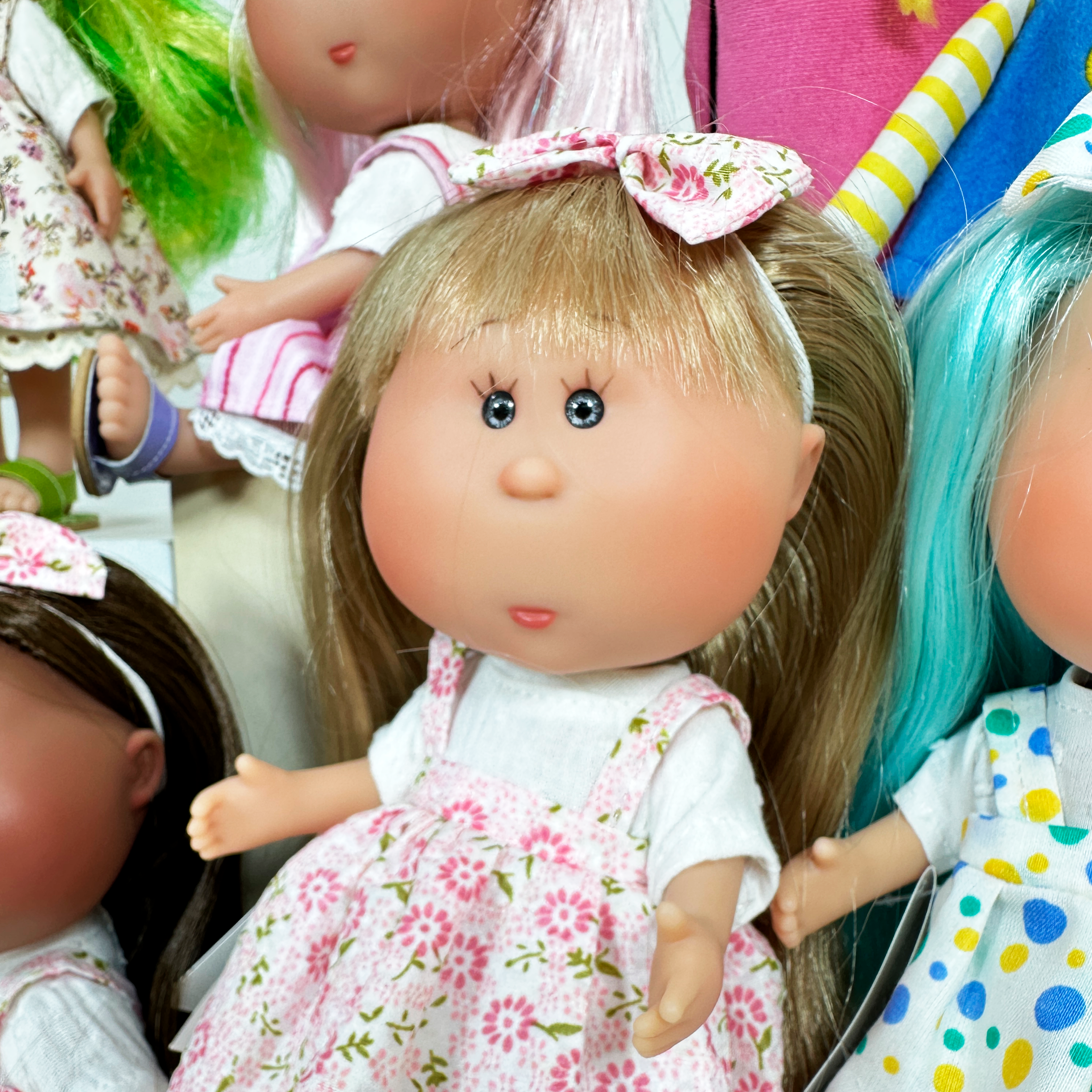 Nines Artesanals d'Onil Dolls - Wholesale Doll - Kids - LITTLE MIA DOLL DISPLAY 5PCS1