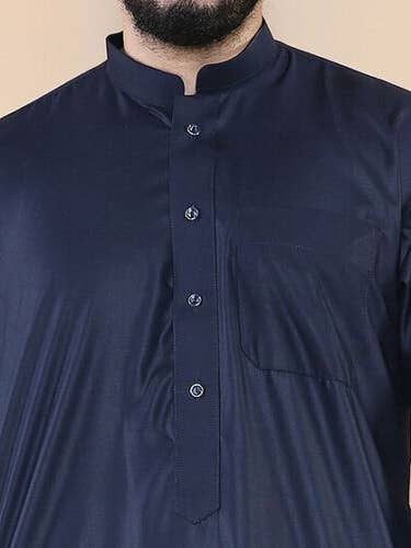 Infinity Leather (Upperclass Fashions Ltd) – wholesale Robe – Men's – Mens Thobe Jubba Saudi Islamic Arabic Eid Cotton Kaftan Jubbah Umrah Robe