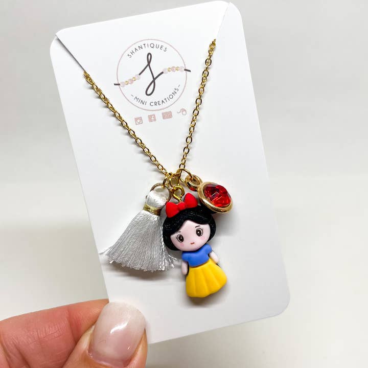 Shantiques Mini Creations - Wholesale Kids Necklace - Kids - 16" Chain Necklaces - Princess' and M Mouse3