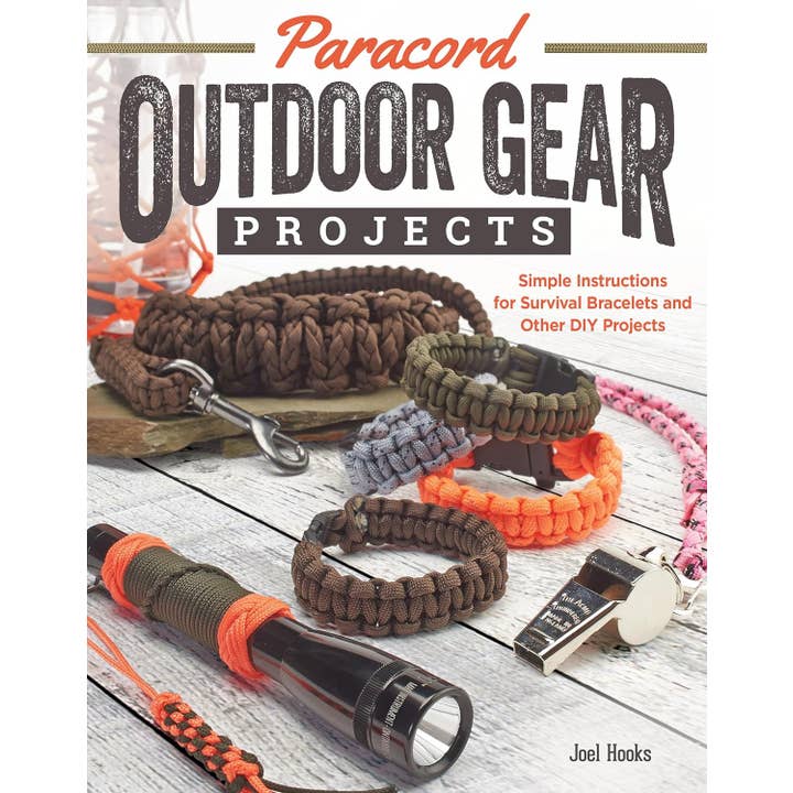 Fox Chapel Publishing - Wholesale Crafts, Hobbies & DIY - Paracord Outdoor Gear Projects - DIY Book