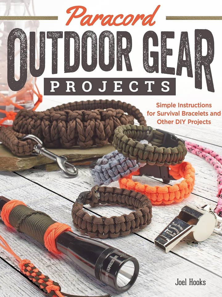 Paracord Outdoor Gear Projects - DIY Book for wholesale by Fox Chapel Publishing