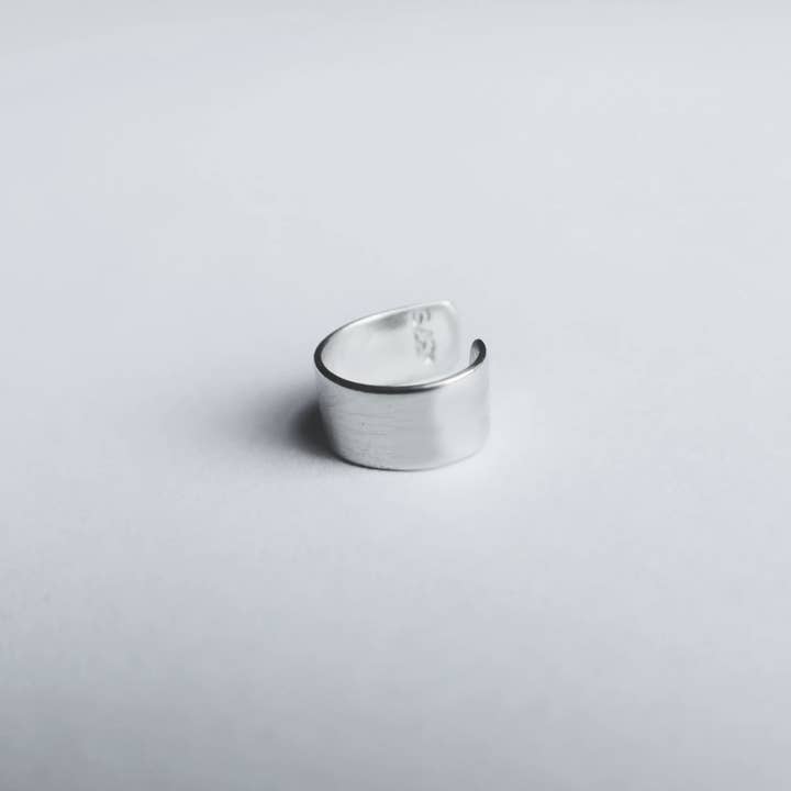 Ear Cuff Solid 925 Sterling Silver Plain 4mm   for wholesale by Christina Made It