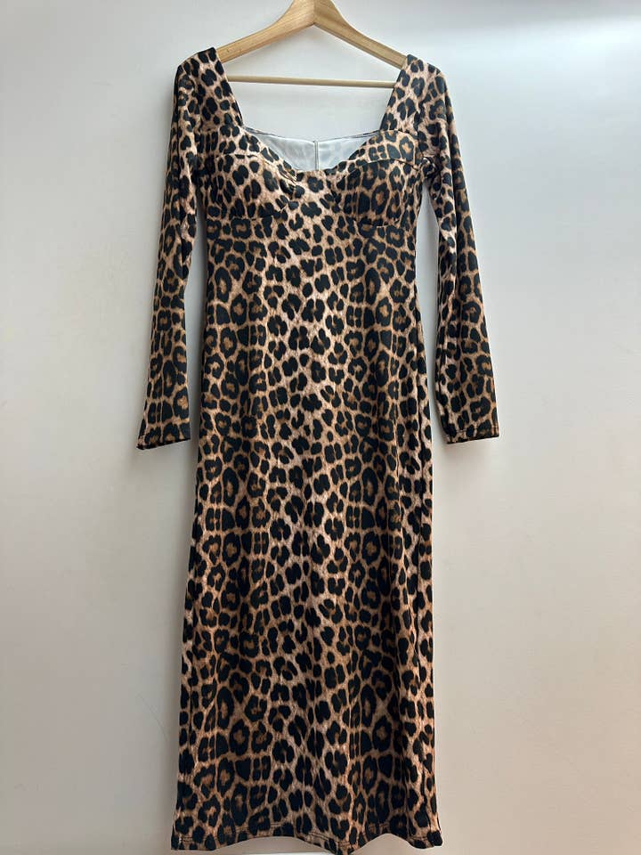 LORIANE - Wholesale Dress - Women's - 9733 Mid-length fitted dress2