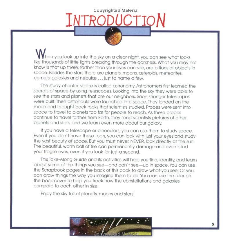 REMOVED BRAND - Wholesale Science & Math - Planets, Moons and Stars: Take-Along Guide3