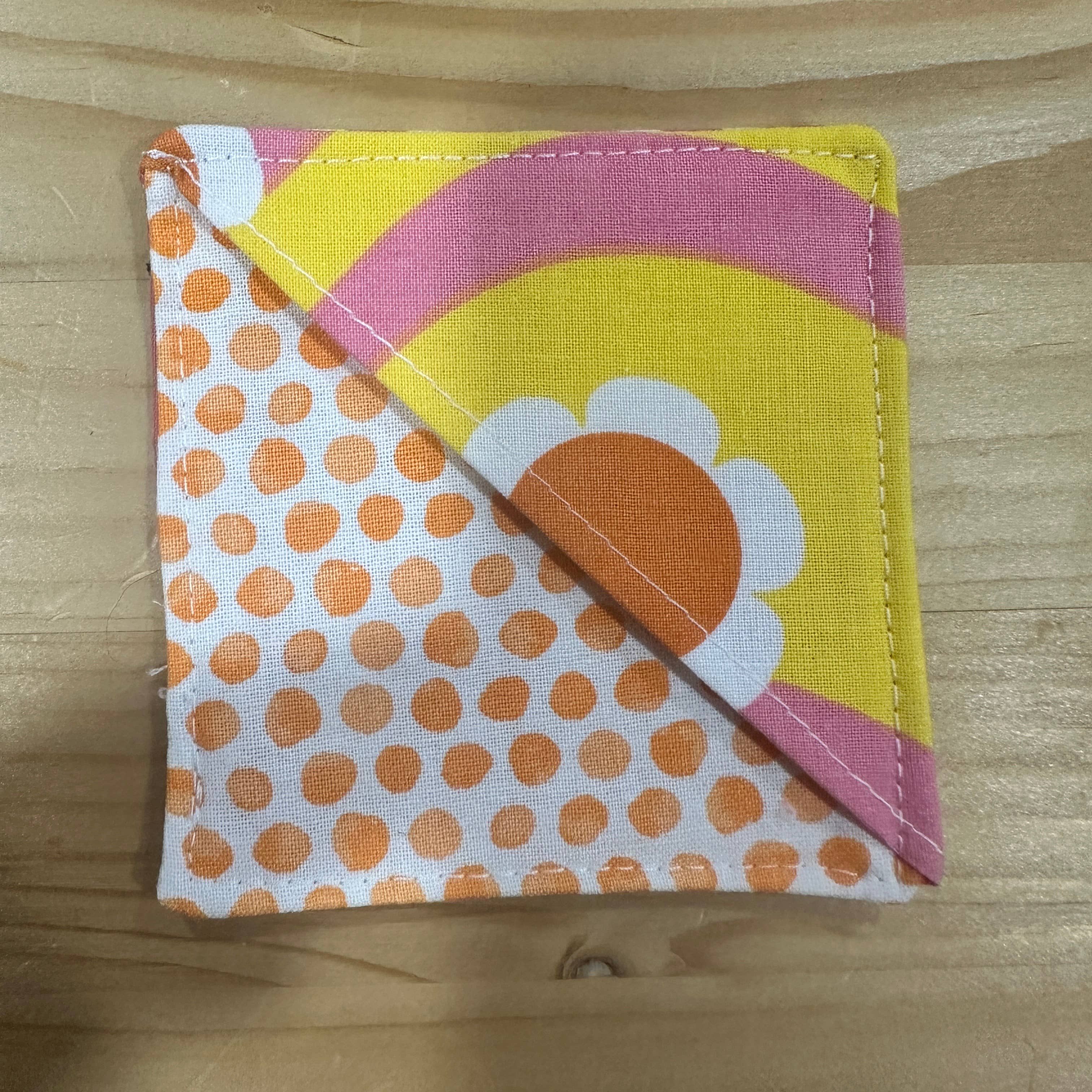 Craftinista Girl - Wholesale Bookmark - Assorted Patterns Fabric Slide Over Corner Bookmark2