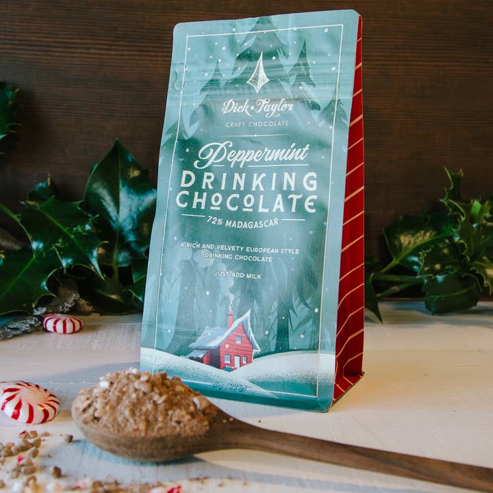 Dick Taylor Craft Chocolate - Wholesale Hot Cocoa Mix/Kit - Peppermint Drinking Chocolate0