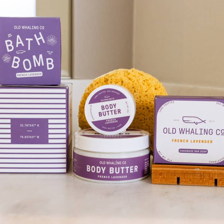 Old Whaling Company - Wholesale Body Balm/Butter - Travel Size French Lavender Body Butter (2oz)6