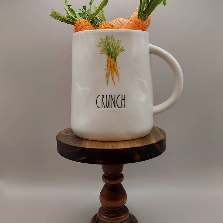 Crafty Wood Studios - Venta al por mayor Alzadores de escritorio - Elevador de pedestal de madera de 5 pulgadas de alto, elevador de taza, elevador de vela