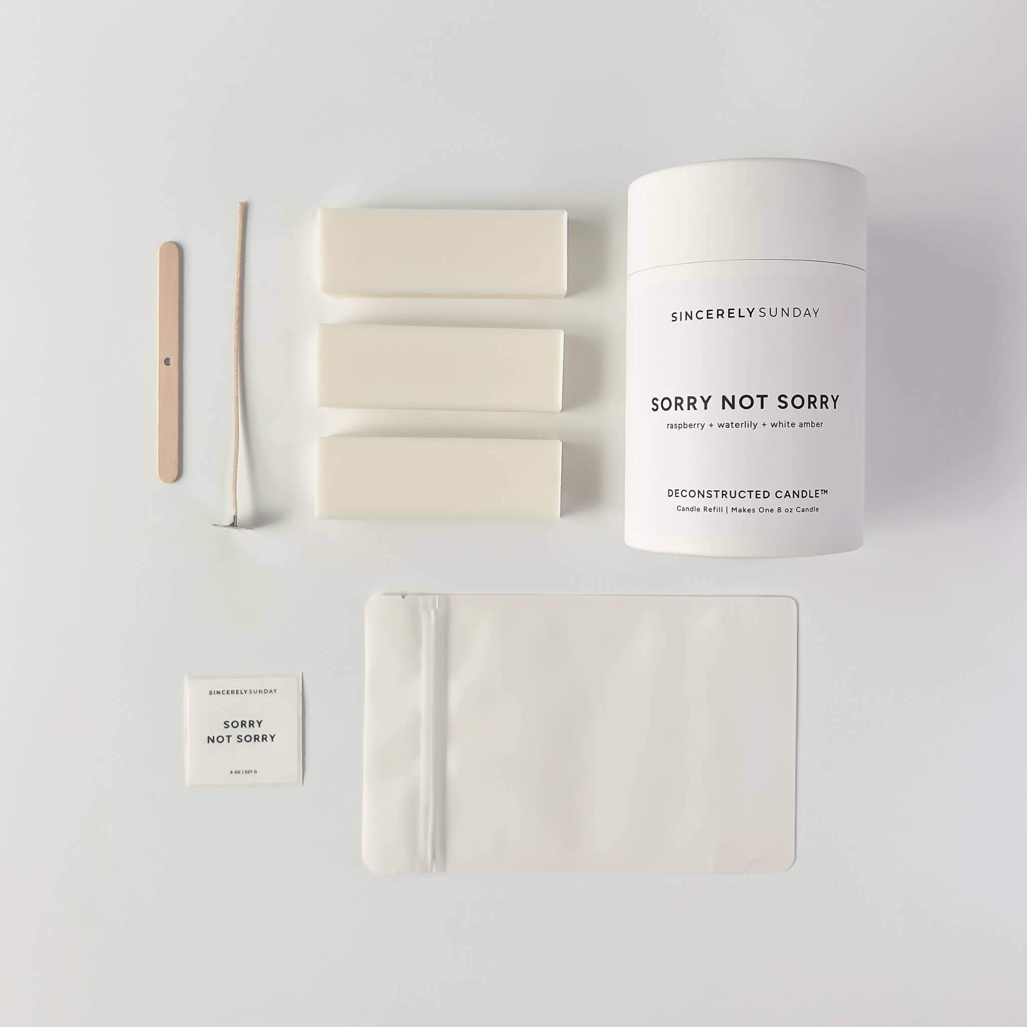 Sincerely Sunday – Engroshandel Glaslys – Beklager Ikke Beklager Tester Lys Refill | Inspireret af Diptyque3