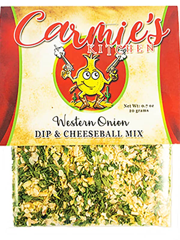 Western Onion Dip Mix for wholesale by Carmie's Kitchen