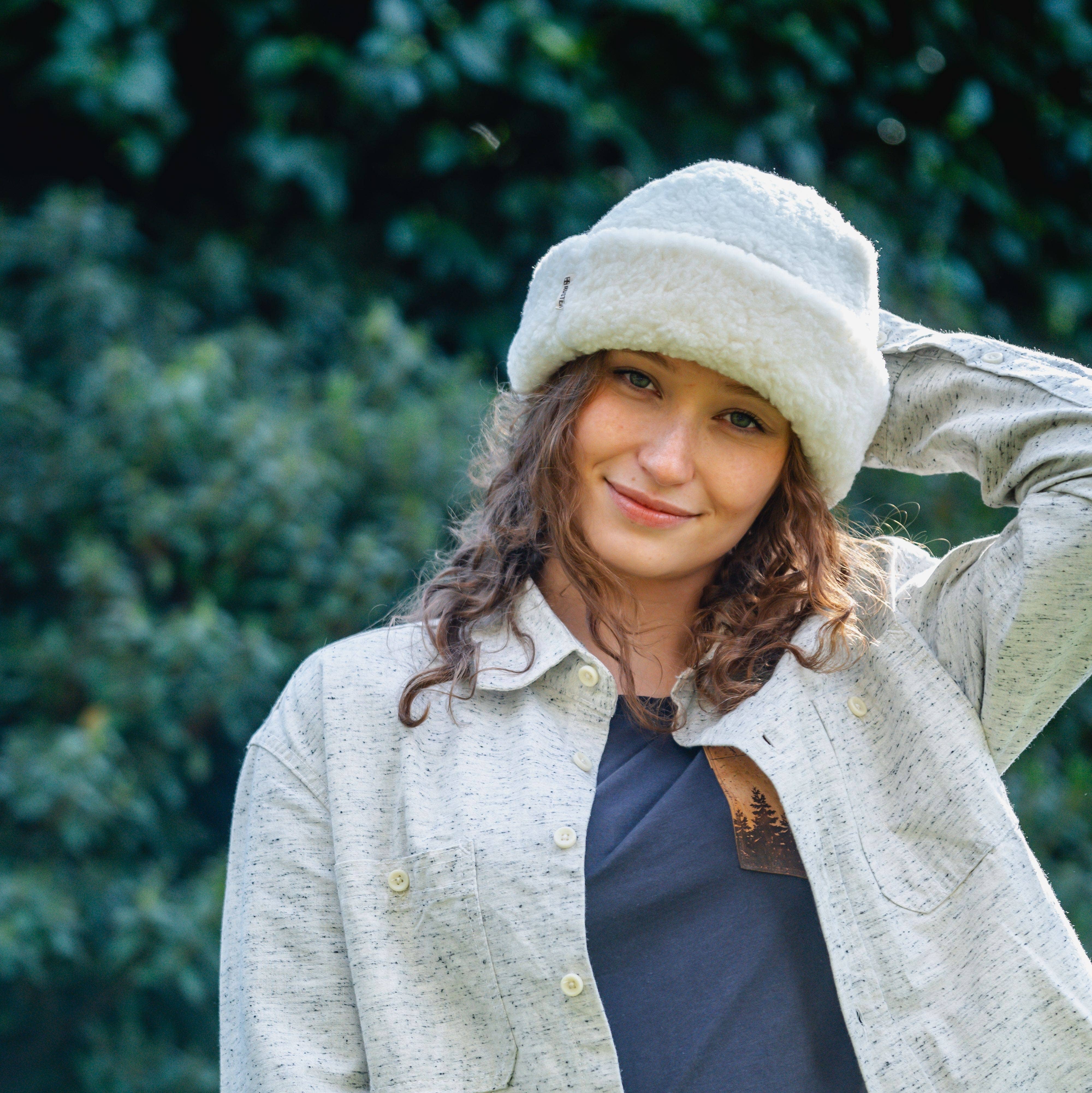 Rustek Collective - Vente Bonnet – unisexe - Bonnet Sherpa 100 % laine mérinos SherpTek7