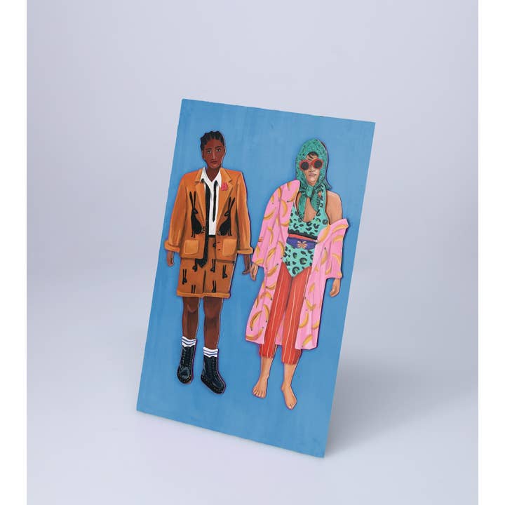 Chronicle Books - Wholesale Magnet - Fearless Fashion Magnetic Dolls11