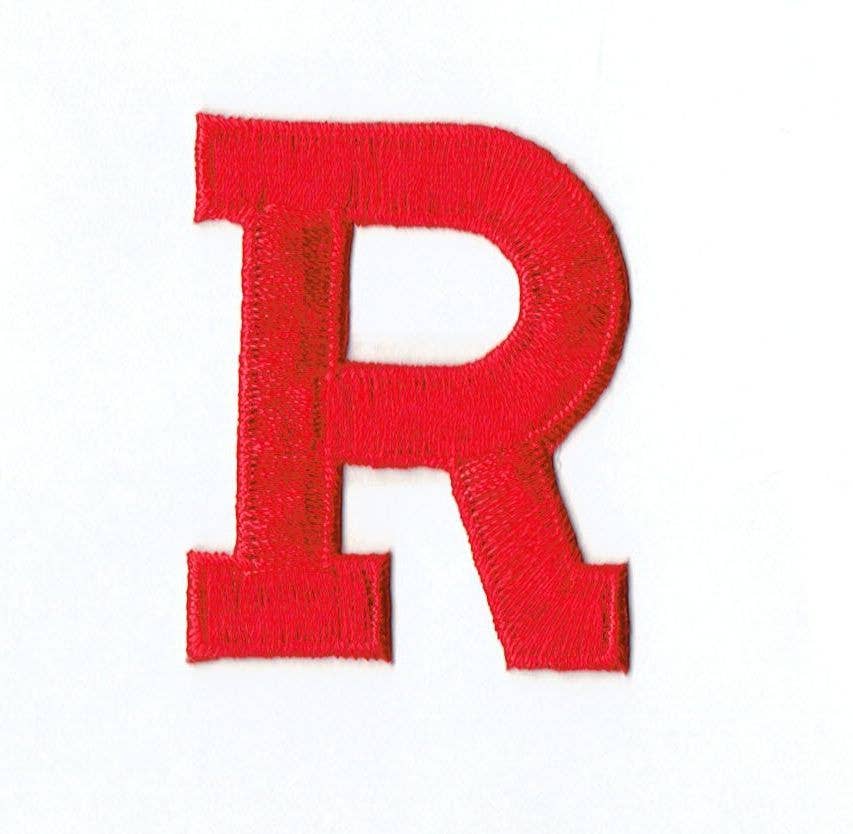 Wholesale Applique - Wholesale Patch - 2” Alphabet Red Letters - Block Style17