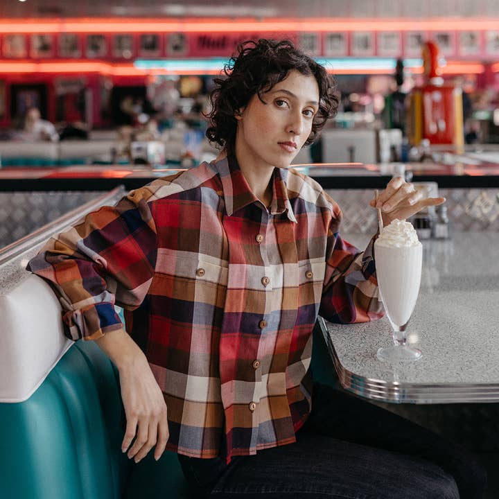 COUSETTE - Wholesale Button Down Shirt - Women's - Sewing pattern - Djette shirt dress4