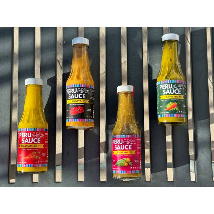 Peruana Foods - SPC - Vendita all'ingrosso Salse piccanti - Salsa Gourmet Piccante Aji Amarillo, 198g, Delicata, Senza Glutine, Keto22