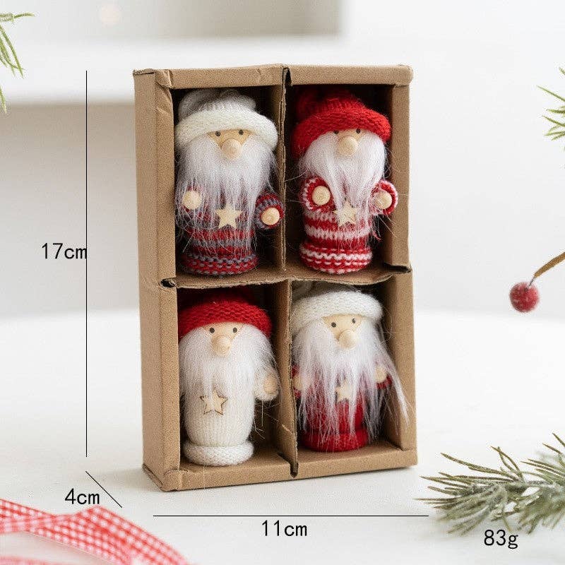 FurDecoration - Wholesale Christmas Decoration - Christmas Cute Doll Set Decoration3