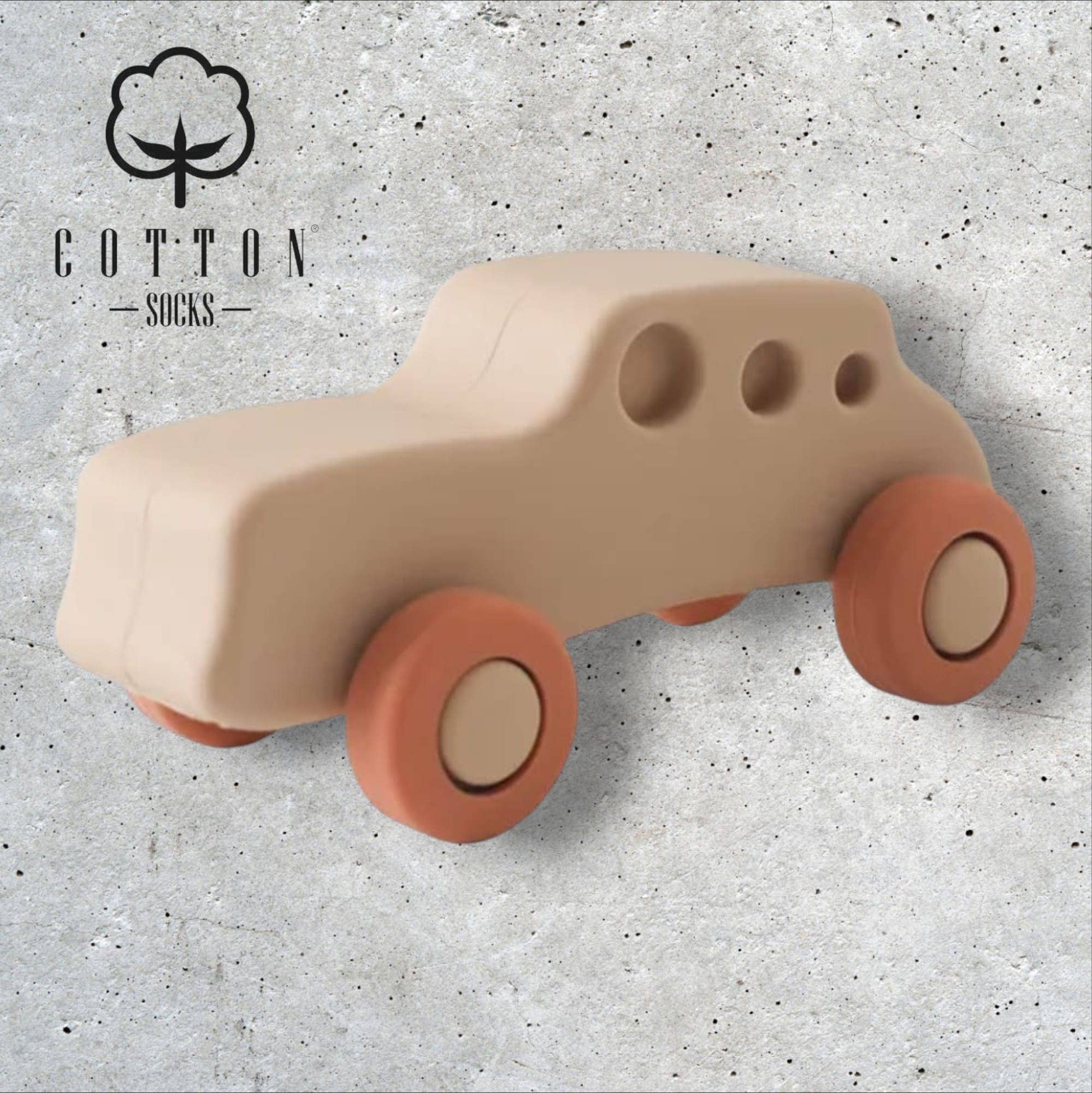 Cotton Socks - Wholesale Speelgoedauto /vrachtwagen - Kinderen - Educatief speelgoed van siliconen voor peuters3