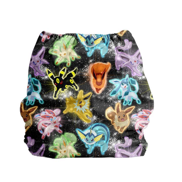 Neon Poke' for wholesale by Xander Fluff Diaper Co.