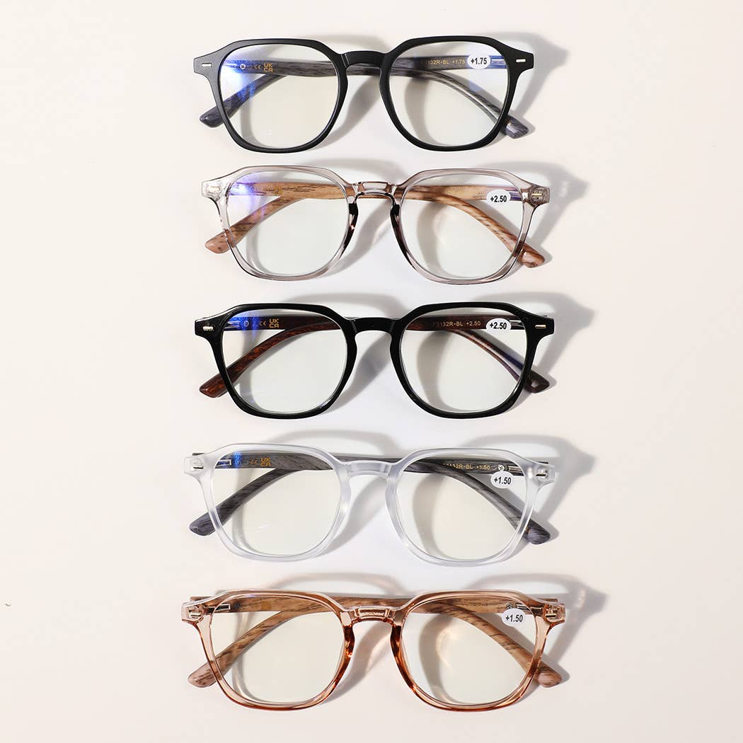  ASSORTED COLOR Blue Light Blocking Fashion Reading Glasses for wholesale on Faire3