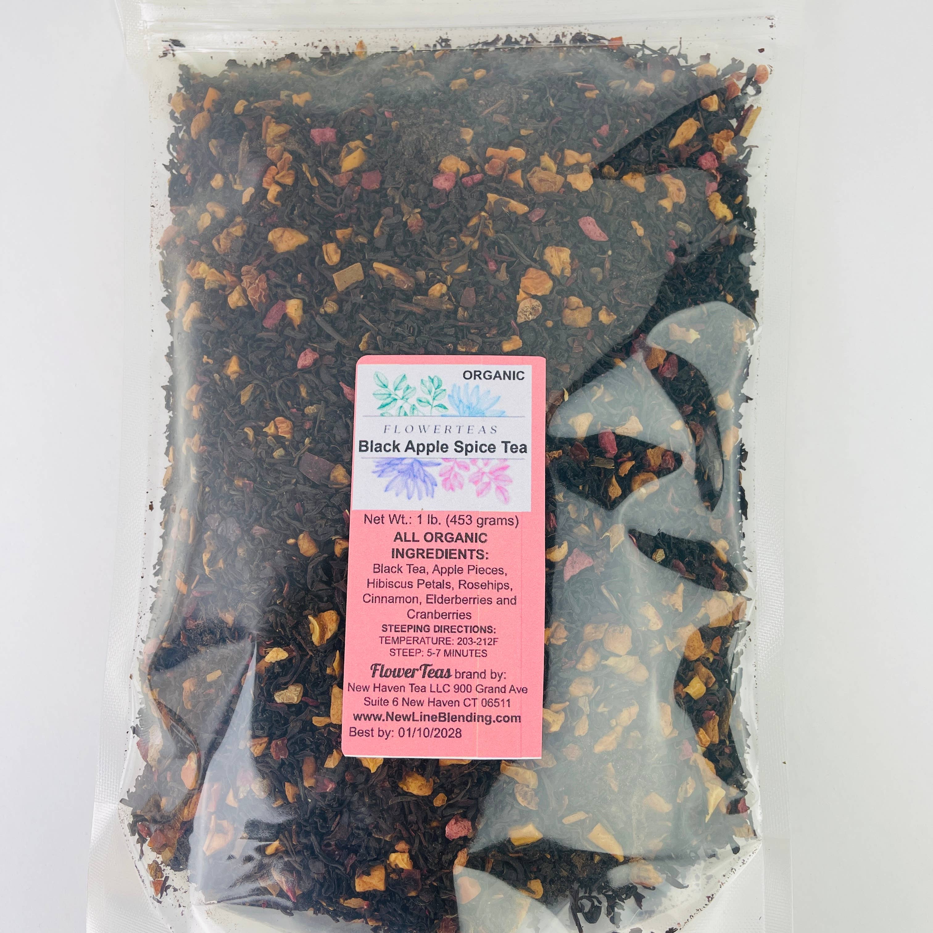 FlowerTeas – Engroshandel Løs te – Løsbladet te i løs vægt 1 lbs Kommerciel brygning Fødevareservice94