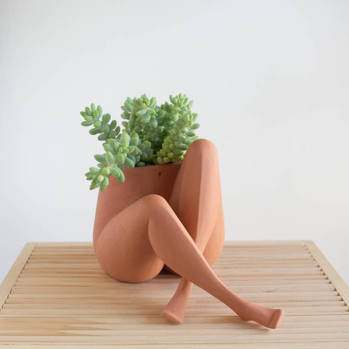 Crossed Leggy - Terracotta for wholesale by Doma Studios