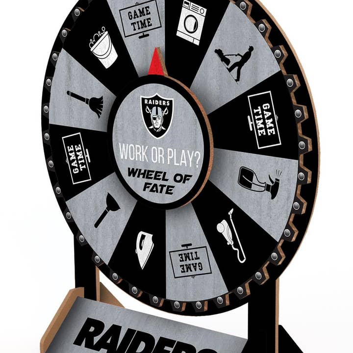 Las Vegas Raiders Wheel of Fate for wholesale by Fan Creations