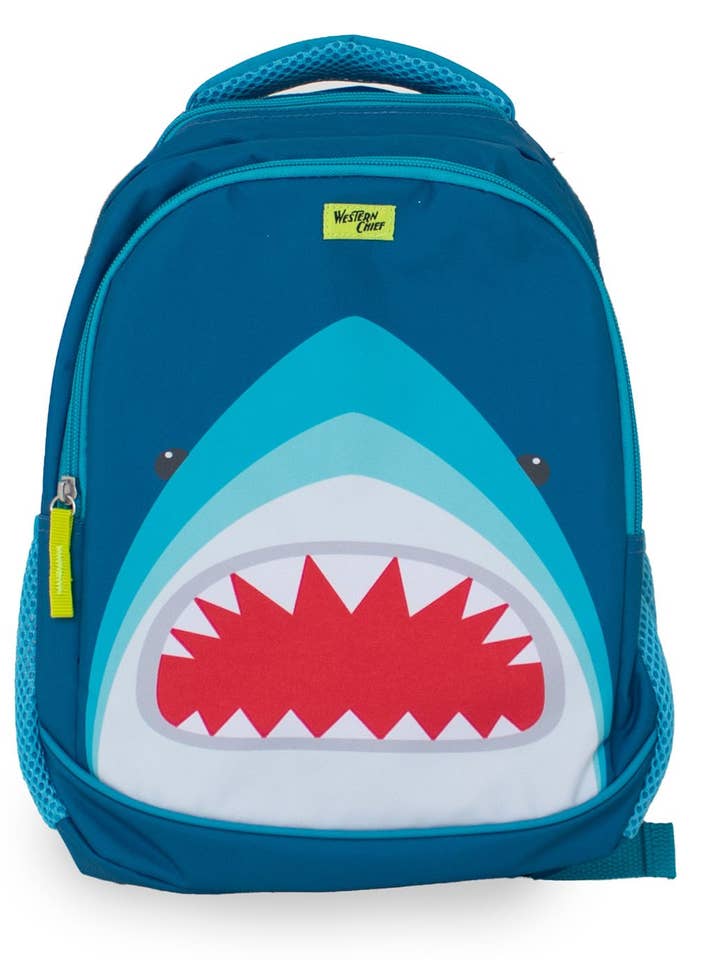Kids Shark Mini Backpack - Blue for wholesale by Western Chief