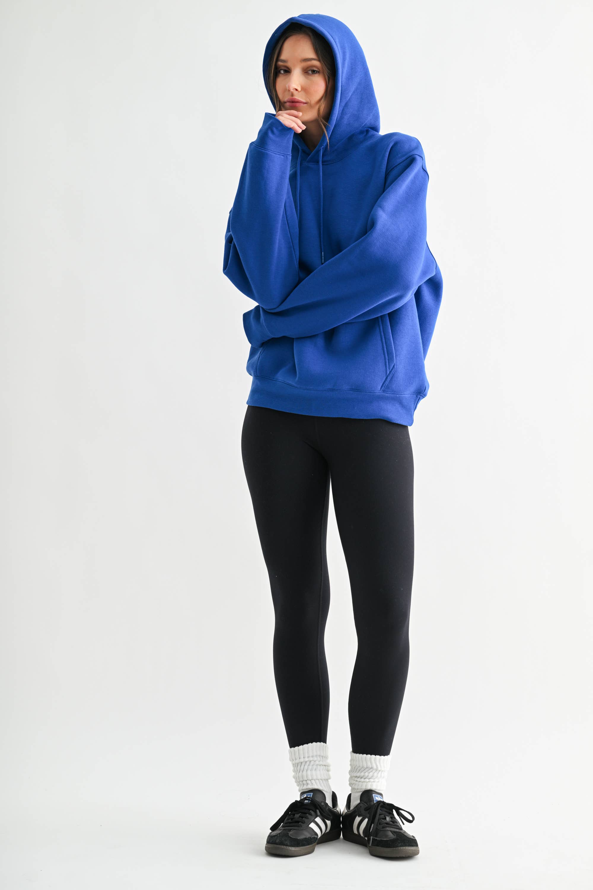 Mono B - Vendita all'ingrosso Felpa con cappuccio - Donna - Felpa con cappuccio in misto cotone31