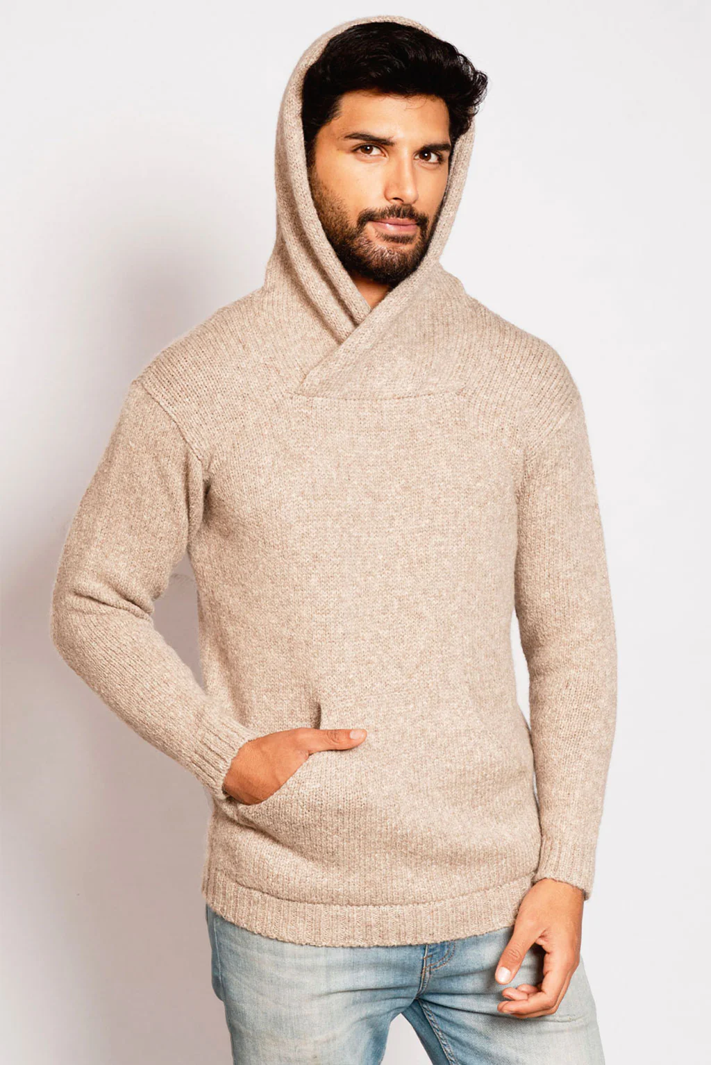 Alpaca Collections - Wholesale Hoodie - Men's - Brian Alpaca Hoodie4