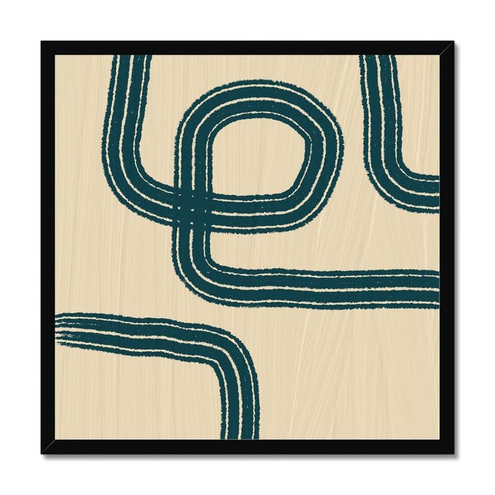 Sandy Loop Art Print for engroshandel hos The Brown Hues