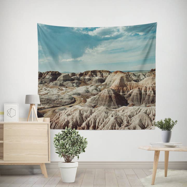 Tapeçaria Pintada no Deserto, Floresta Petrificada Arizona Decor por atacado de lostkatphoto