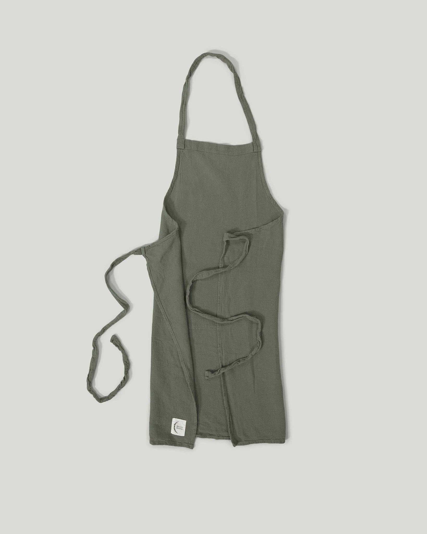 Maison Masarin - Wholesale Apron - Classic french raw linen apron6