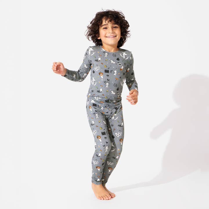 Bellabu Bear - Wholesale Sleepwear Set - Kids - Casper Halloween Bamboo Kids Pajamas4