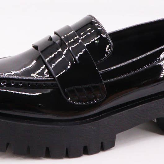 Bamboo HITCH-06 Women Lug Sole Penny Loafers-12 Pairs Pack-21.05/Pair for wholesale by Mars Sky Shoes Wholesale