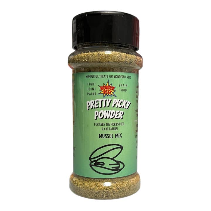 Wonder Petz Treats - Wholesale Pet Treats - Dog - Green Lipped & Blue Mussel Pretty Picky Powder