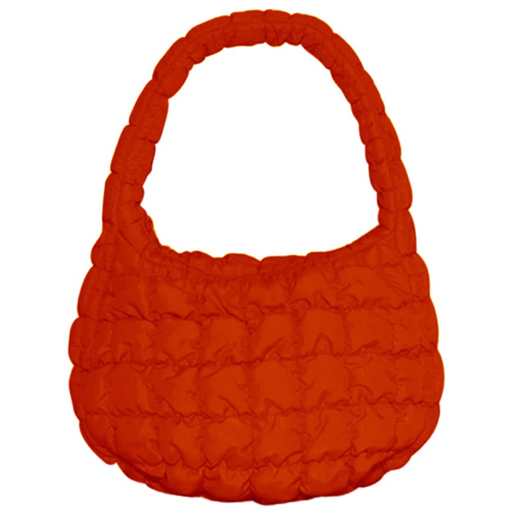 Fashion City – wholesale Axelremsväska – Dam – Snygg Puffer Lightweight Axelväska för kvinnor6