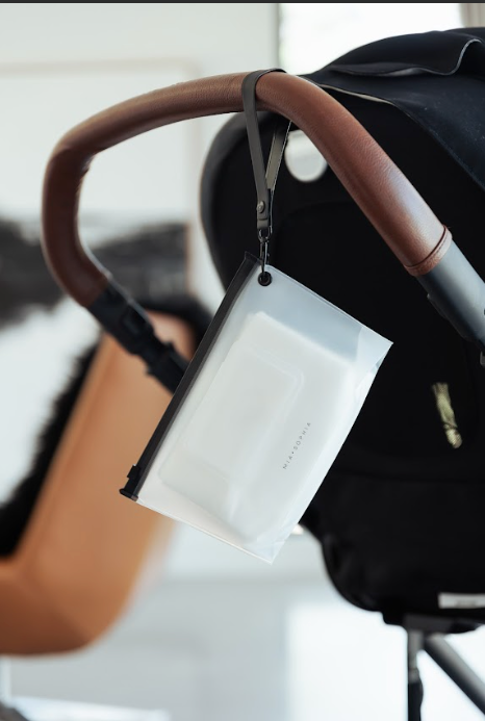 Mia + Sophia – wholesale Wet bag – Child & baby – Travel Wipes Case(2 Pack)2