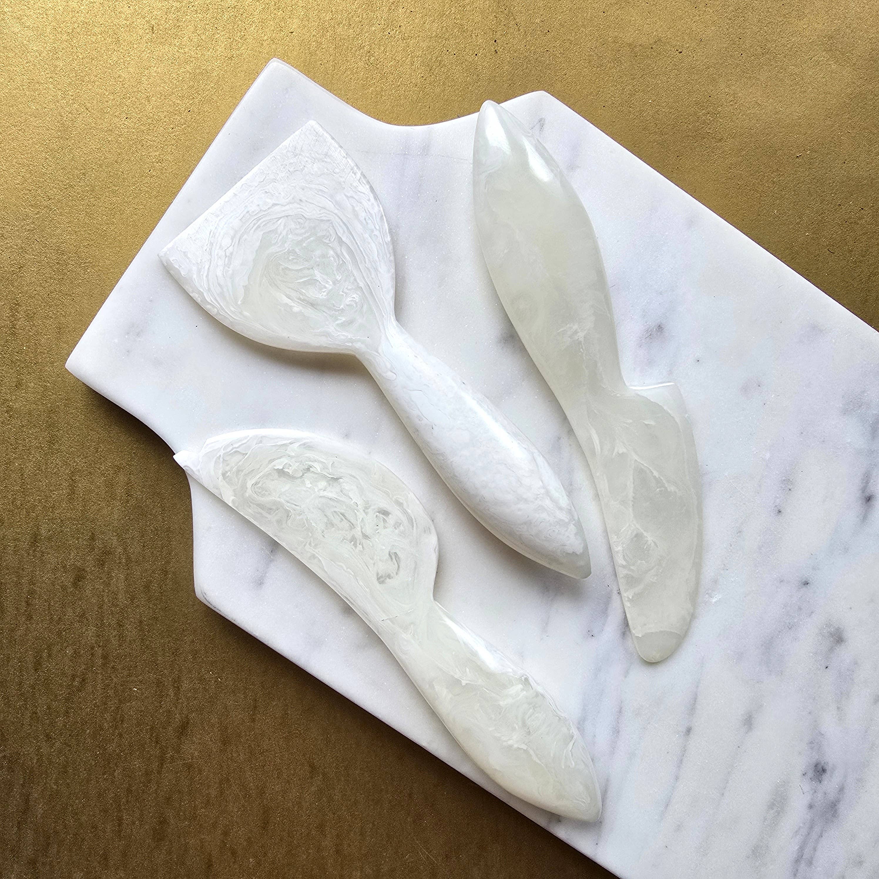 Gibb & Daan – Faca para queijo por atacado – Conjunto de Facas de Queijo de 3 Peças - Ferramentas de Charcutaria em Resina33