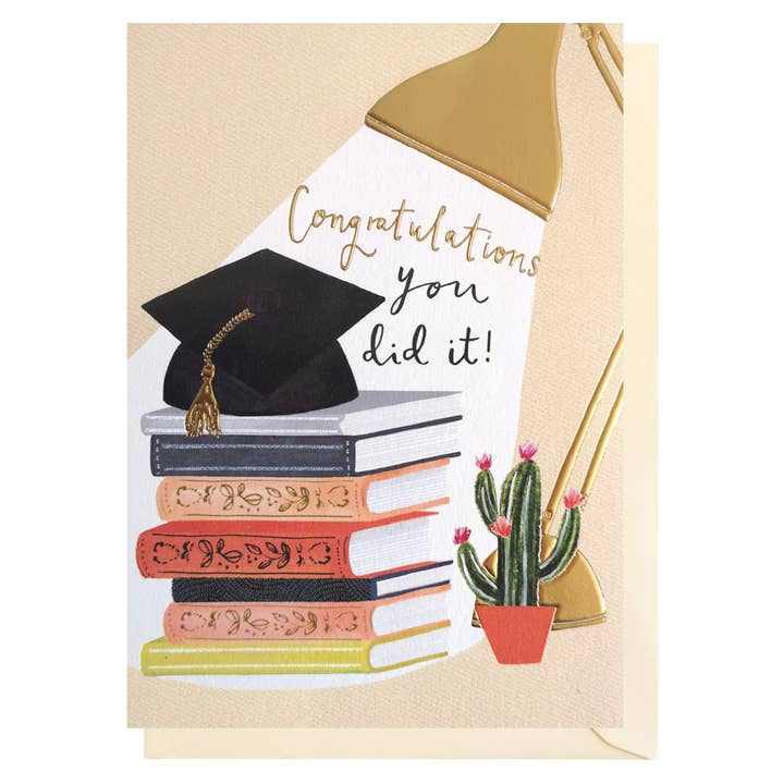 Congratulations Card | Well Done Card for wholesale by Louise Tiler