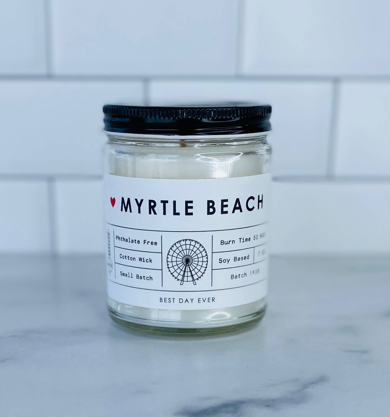 Rambling Caravan - Wholesale Jar/Filled Candle - Myrtle Beach, SC Candle2