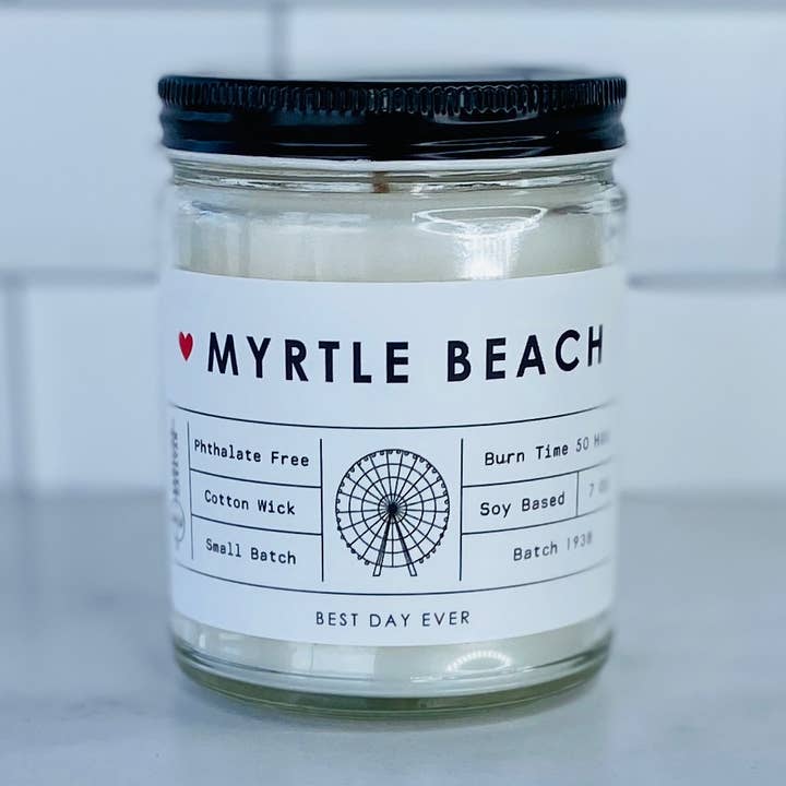 Rambling Caravan - Wholesale Jar/Filled Candle - Myrtle Beach, SC Candle2