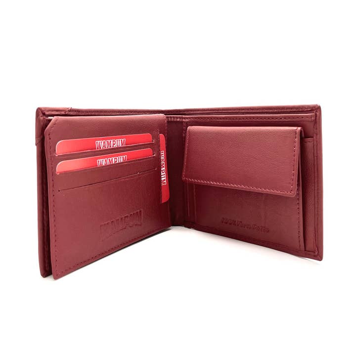 Suie Valentini srl – wholesale Plånbok – Herr – Märke Wampum, Äkta läder plånbok, konst. PDK263-1.425