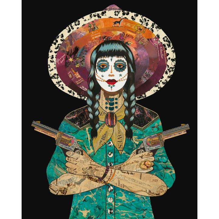 Art Print | Cowgirl Wall Art | QUEEN OF DREAMS for wholesale by Dolan Geiman