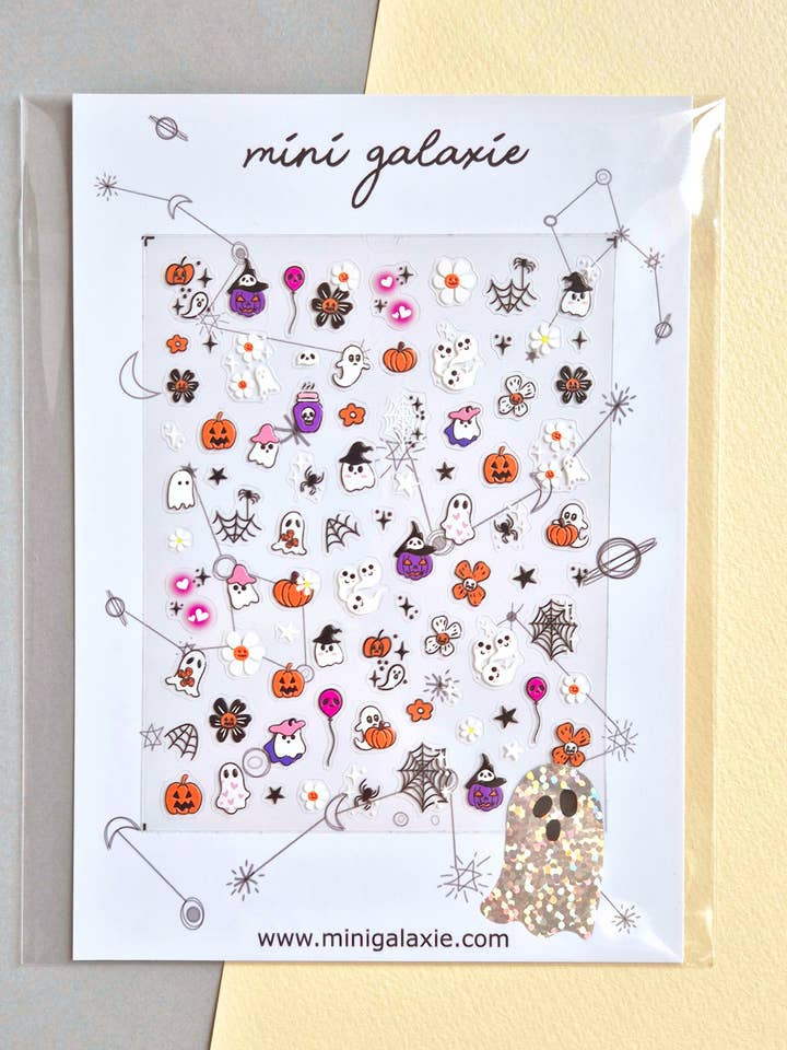 Stickers à ongles enfants Halloween 👻🎃🧛 pour la vente par Mini galaxie