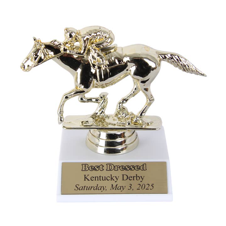 Bäst klädda derby - Derbyfesttrofé - Kentucky hästkapplöpning för wholesale av Barrel Down South