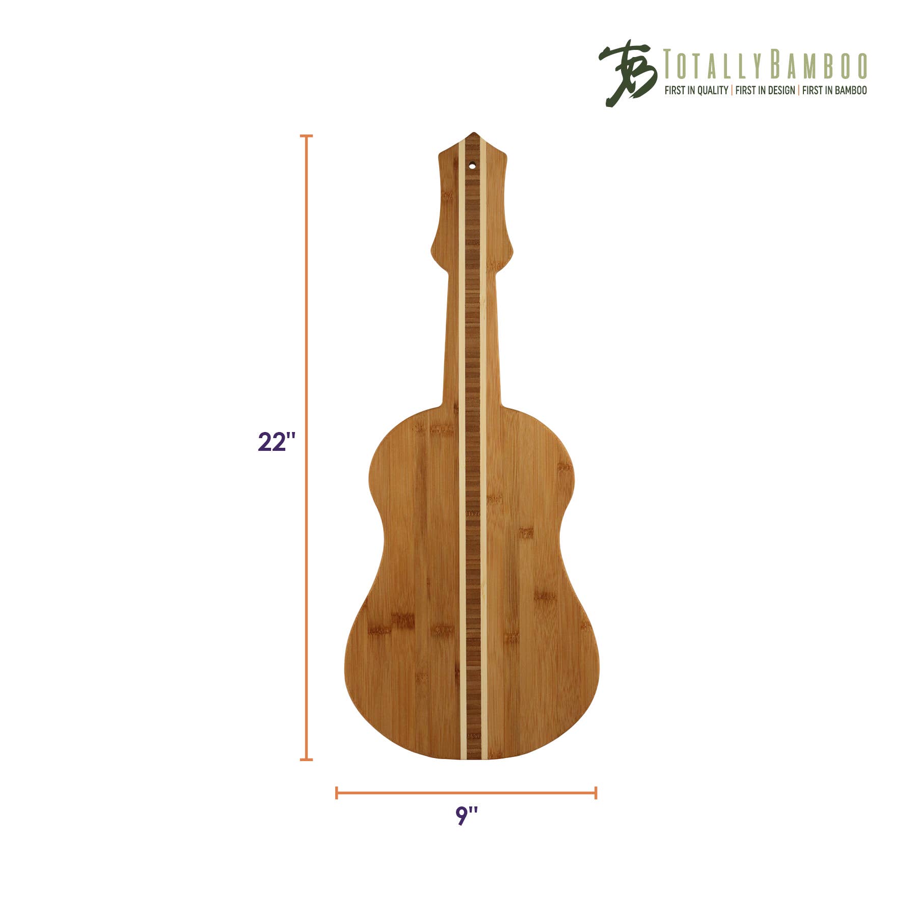 Totally Bamboo - Wholesale Cutting Board - Ukulele Shaped Serving & Cutting Board4