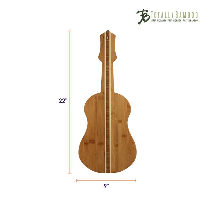 Totally Bamboo - Wholesale Cutting Board - Ukulele Shaped Serving & Cutting Board4