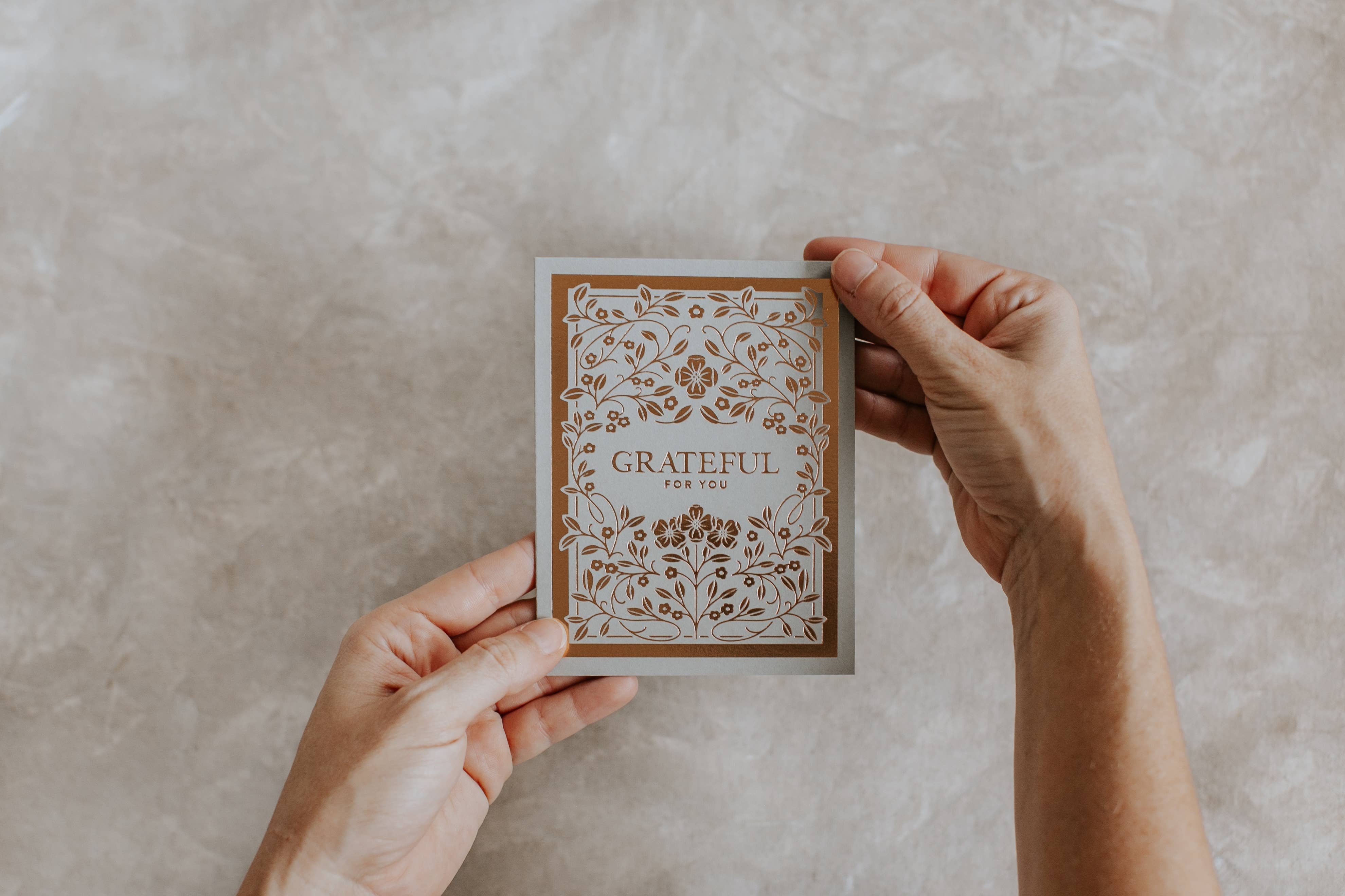 Korie Herold - Wholesale Thank You Card - Grateful For You - Single Card8