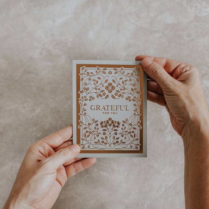 Korie Herold - Wholesale Thank You Card - Grateful For You - Single Card8