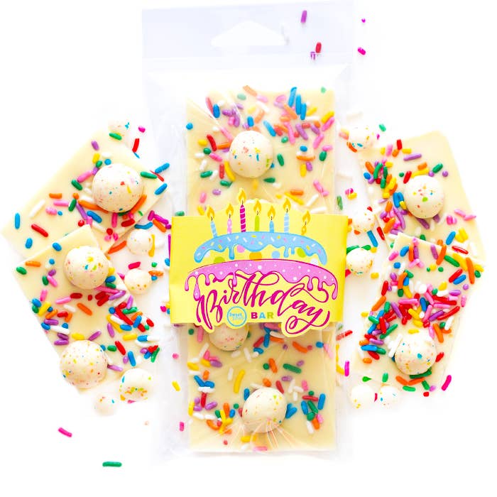 Sweet Pete's Candy - Wholesale Chocolate Bar - Chocolate Bar - Birthday Celebration Bar1